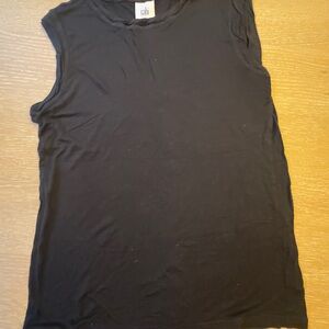 CAbi Classic Black Sleeveless Top